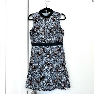 Self-Portrait Nightshade Lace Mini Dress